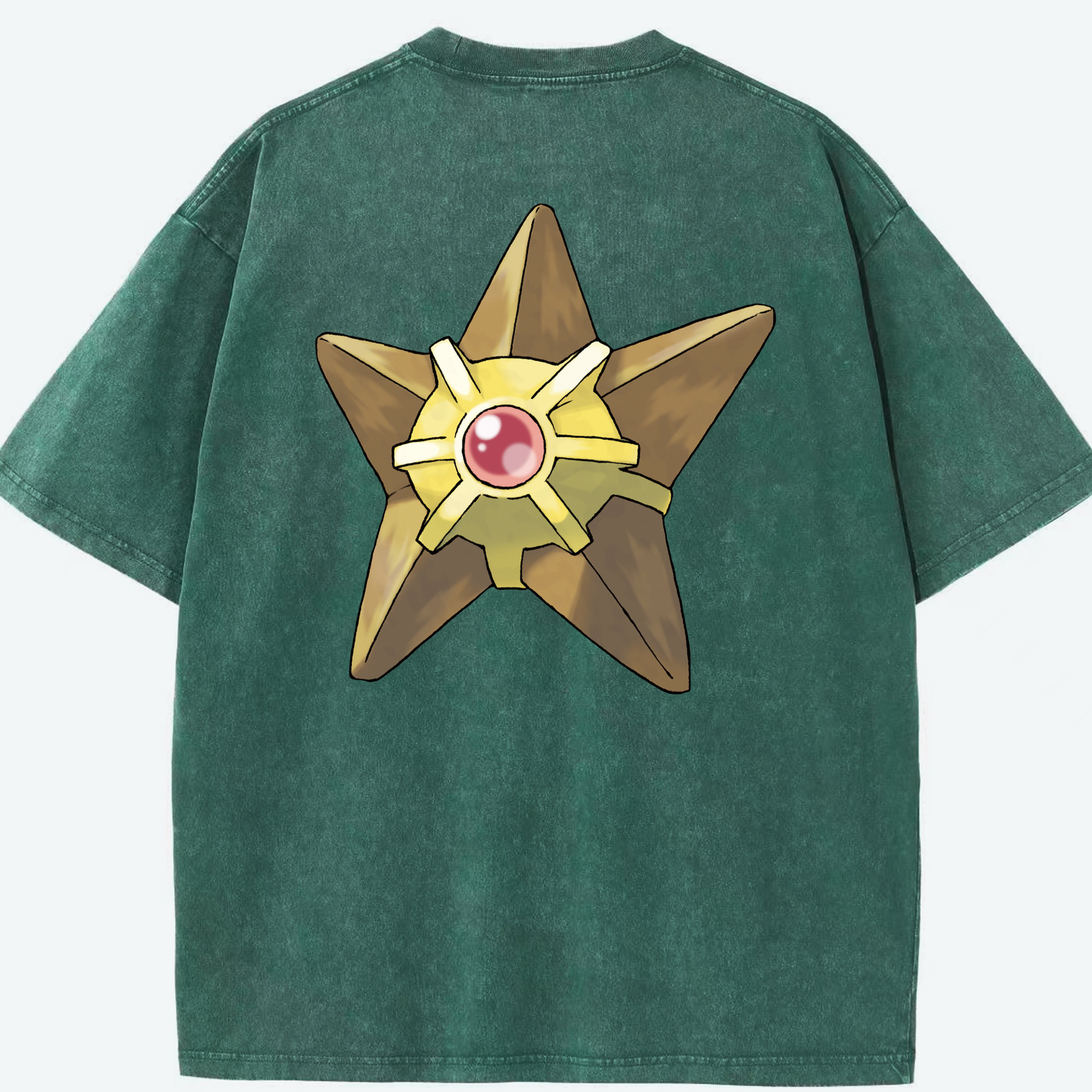 （画像用） ポケットモンスター Pokémon 綿100% ヴィンテージ風 半袖Tシャツ（背面プリント）